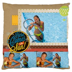 summer - Large Cushion Case (Two Sides)