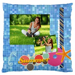 summer - Large Cushion Case (Two Sides)