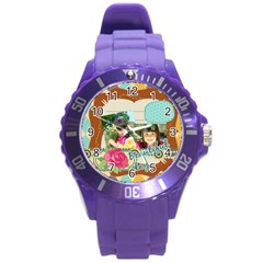 kids - Round Plastic Sport Watch (L)