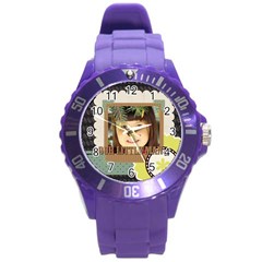 kids - Round Plastic Sport Watch (L)