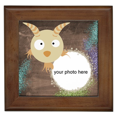 Capricorn Zodiac Framed Tile By Zornitza Front