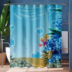 ocean - Shower Curtain 60  x 72  (Medium)