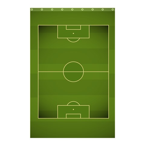 Football By X Curtain(48  X 72 ) - 42.18 x64.8  Curtain(48  X 72 )