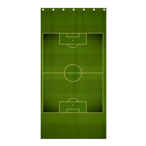 Football By X Curtain(36 X72 ) - 33.26 x66.24  Curtain(36 X72 )