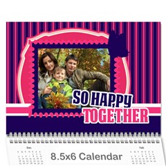 family - Wall Calendar 8.5  x 6 