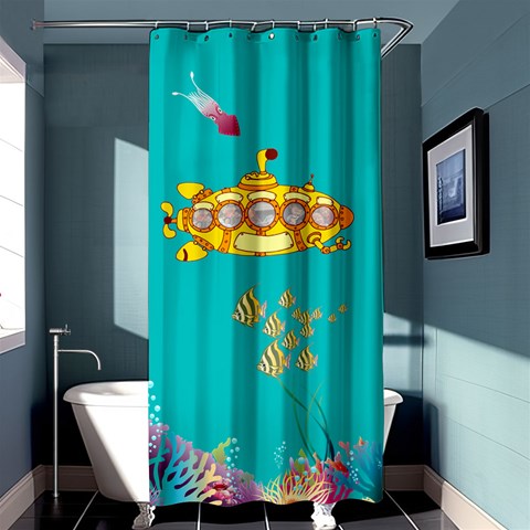 Family Travel By Family Curtain(36 X72 ) - 33.26 x66.24  Curtain(36 X72 )