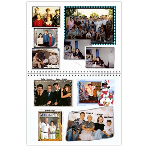 Big Family Calendar By Tania Sep 2014