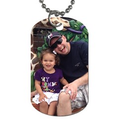 daddy and baby - Dog Tag (One Side)