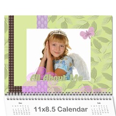 kids - Wall Calendar 11  x 8.5  (18 Months)