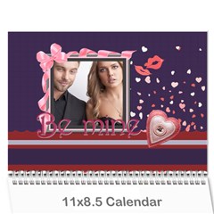 love, calendar 2025 - Wall Calendar 11  x 8.5  (12-Months)