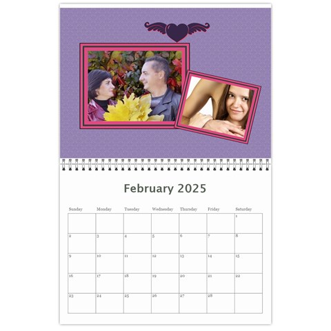 Love, Calendar 2025 By Ki Ki Feb 2025