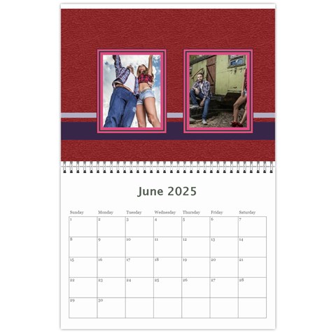 Love, Calendar 2025 By Ki Ki Jun 2025