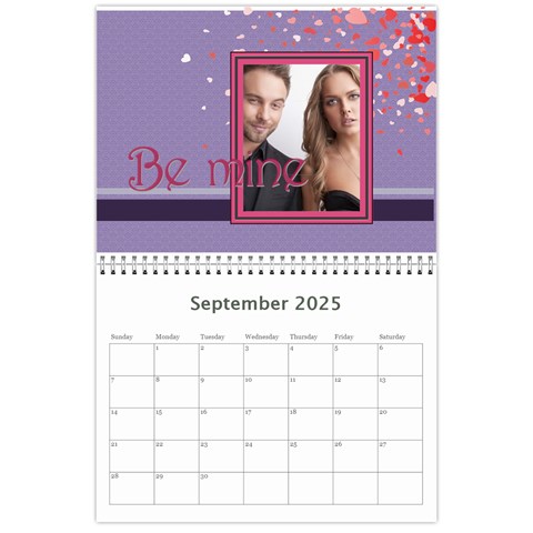 Love, Calendar 2025 By Ki Ki Sep 2025