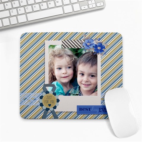 Summer By Summer Time 9.25 x7.75  Mousepad - 1