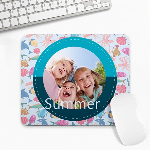 Summer By Summer Time 9.25 x7.75  Mousepad - 1