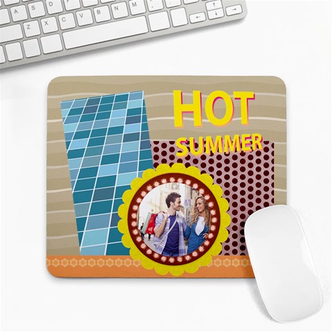 Summer By Summer Time 9.25 x7.75  Mousepad - 1