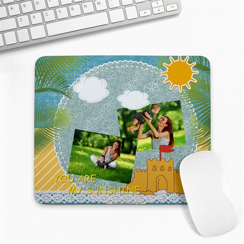 Summer By Summer Time 9.25 x7.75  Mousepad - 1