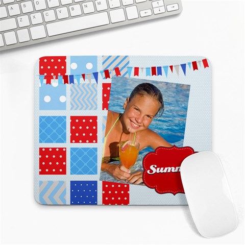 Summer By Summer Time 9.25 x7.75  Mousepad - 1