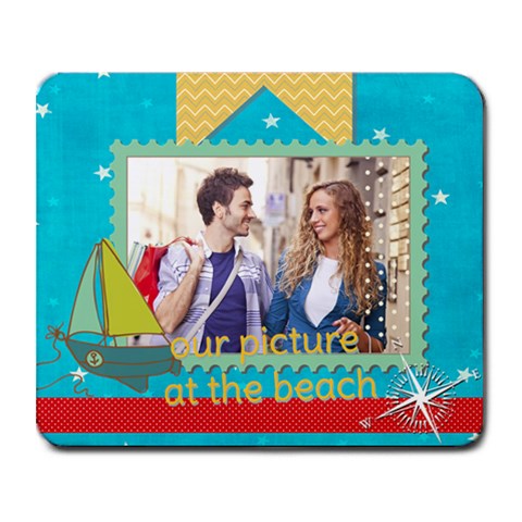 Summer By Summer Time 9.25 x7.75  Mousepad - 1