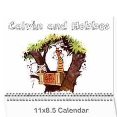 Calendar - Calvin And Hobbes - Wall Calendar 11  x 8.5  (12-Months)