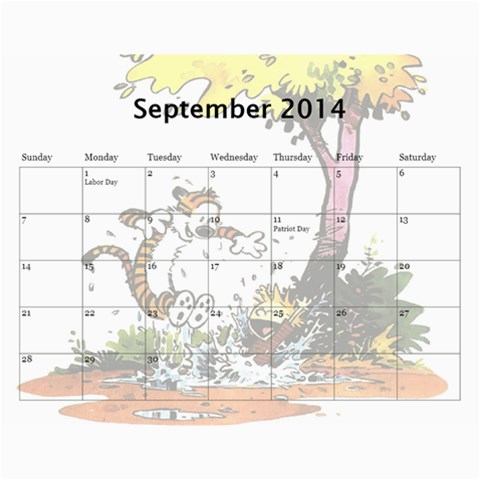 Calendar Nov 2014