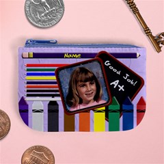 Back to School Pencil Mini Coin Purse