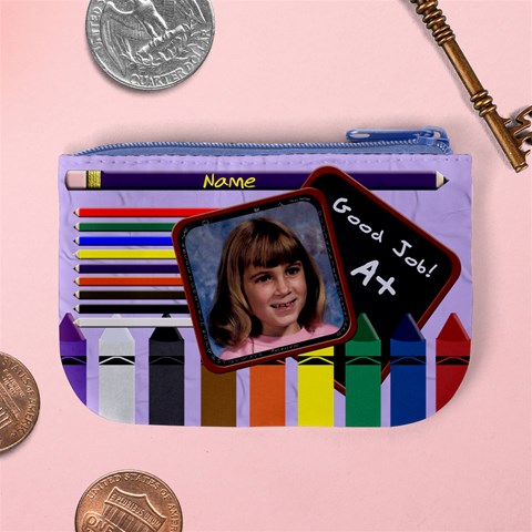 Back To School Pencil Mini Coin Purse By Chere s Creations Back