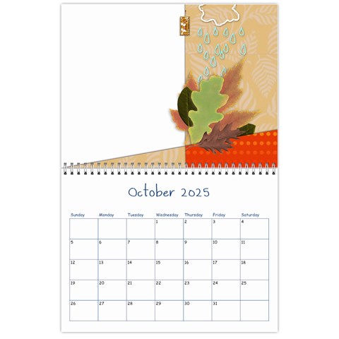 Year Review 2025 Calendar By Zornitza Oct 2025