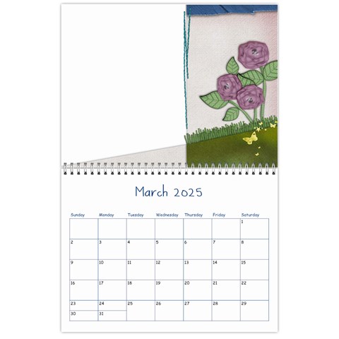 Year Review 2025 Calendar By Zornitza Mar 2025