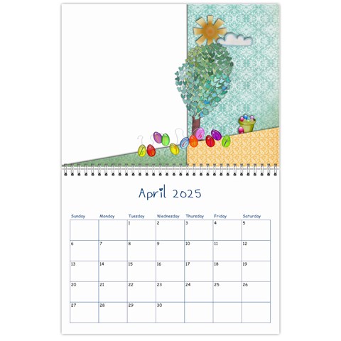 Year Review 2025 Calendar By Zornitza Apr 2025
