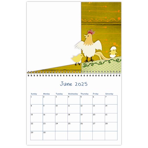 Year Review 2025 Calendar By Zornitza Jun 2025