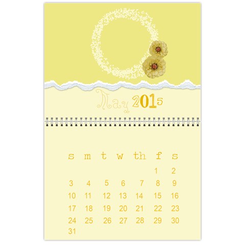 Colorful Calendar 2015 Calendar By Zornitza May 2015