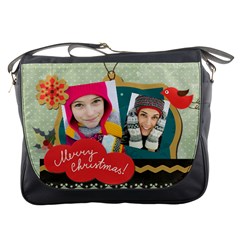 merrry christmas - Messenger Bag