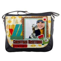 merrry christmas - Messenger Bag