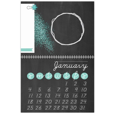 Chalk Calendar 2015 Calendar By Zornitza Jan 2015