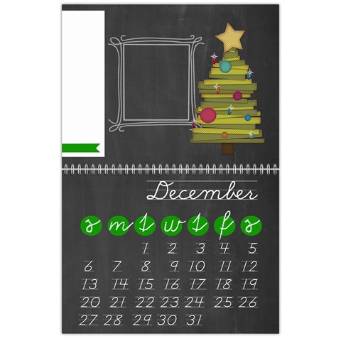 Chalk Calendar 2015 Calendar By Zornitza Dec 2015
