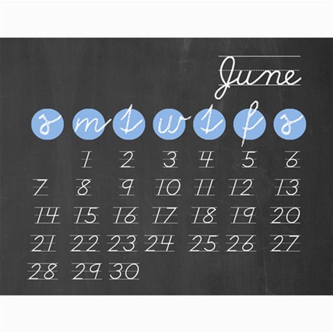 Chalk Calendar 2015 Calendar By Zornitza Dec 2015