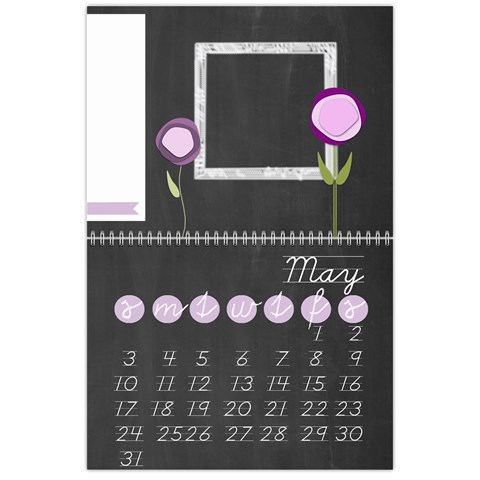 Chalk Calendar 2015 Calendar By Zornitza May 2015