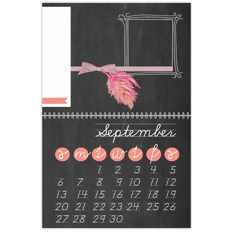 Chalk Calendar 2015 Calendar By Zornitza Sep 2015