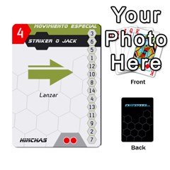 Dreadball Corregido Negro - Playing Cards 54 Designs (Rectangle)