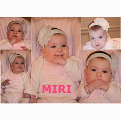 miri - 5  x 7  Photo Cards