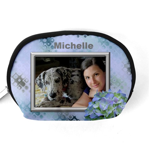 Hydranga Accessory Pouch (medium) By Deborah Back