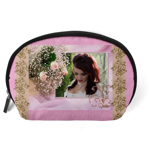 Pink Treasure Accessory Pouch (large) By Deborah Back