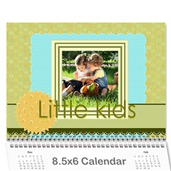 kids, child - Wall Calendar 8.5  x 6 