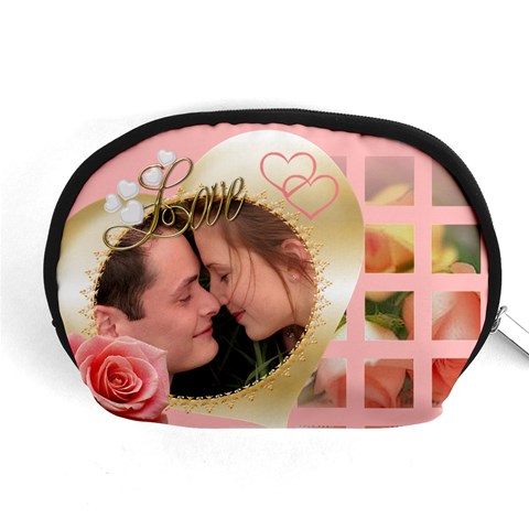 My Heart Accessory Pouch (medium) By Deborah Front