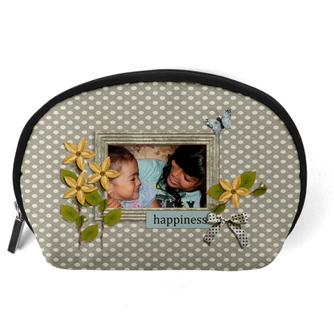 Pouch (l) : Happiness By Jennyl Back