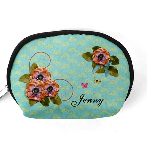 Pouch (m): Flowers By Jennyl Back