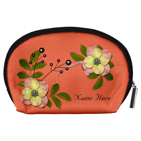 Pouch (l) : Big Flowers By Jennyl Back