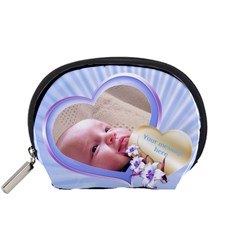 Blue Heart Accessory Pouch (Small) Blue Heart Accessory Pouch (Small)