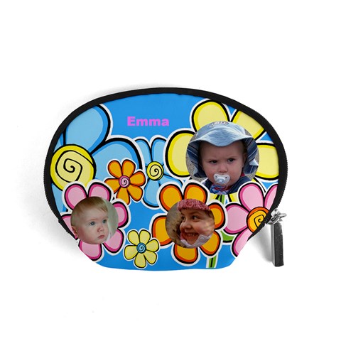 Little Petal Accessory Pouch (small) By Deborah Front